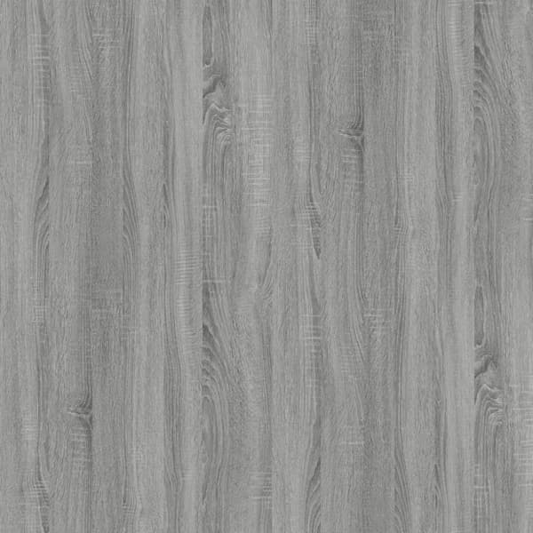 vidaXL bogreol m. 4 hylder 40x24x143 cm konstrueret træ grå sonoma-eg -  Bogskabe & reoler