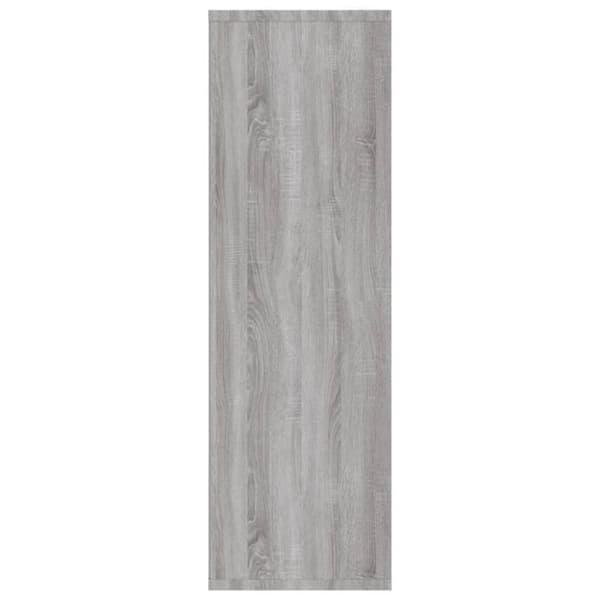 vidaXL bogreol/skænk 50x25x80 cm konstrueret træ grå sonoma-eg -  Bogskabe & reoler