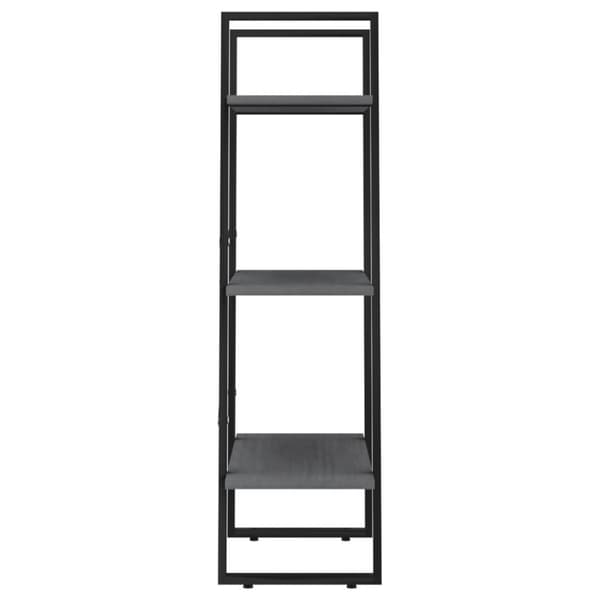 vidaXL Varastohylly harmaa 60x30x105 cm täysi mänty - Kirjahyllyt