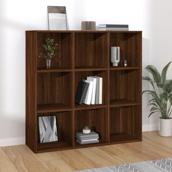 vidaXL bogreol 98x29x97,5 cm brun egetræsfarve - Bogskabe & reoler