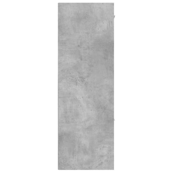 vidaXL Säilytyskaappi betoninharmaa 60x29,5x90 cm tekninen puu -  Kirjahyllyt