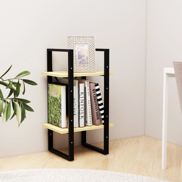 vidaXL 2-tasoinen kirjahylly 40x30x70 cm täysi mänty - Kirjahyllyt