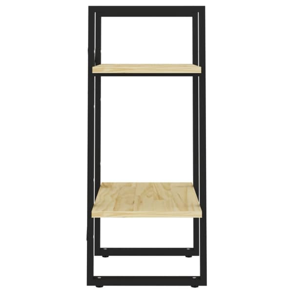 vidaXL 2-tasoinen kirjahylly 40x30x70 cm täysi mänty - Kirjahyllyt