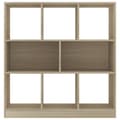 Pikkukuva 5 / 8: vidaXL Kirjahylly Sonoma tammi 97,5x29,5x100 cm tekninen puu -  Kirjahyllyt