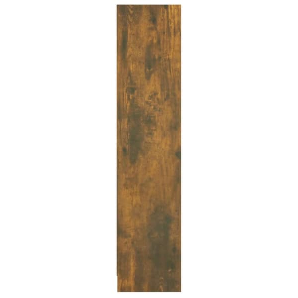 vidaXL bogreol 60x24x109 cm konstrueret træ røget egetræsfarve -  Bogskabe & reoler