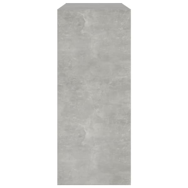 vidaXL bogreol/rumdeler 80x30x72 cm betongrå - Bogskabe & reoler
