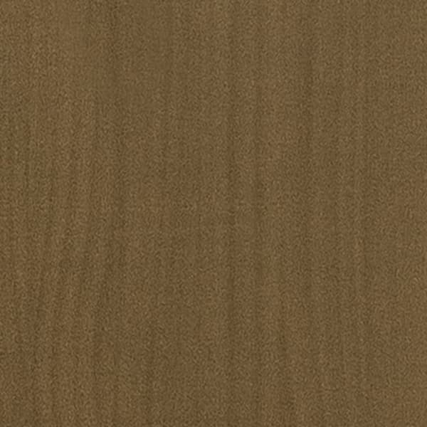 vidaXL bogreol/rumdeler 80x35x135 cm massivt fyrretræ gyldenbrun - Bogskabe & reoler