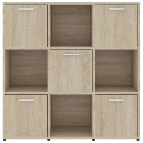 vidaXL bogreol 90x30x90 cm konstrueret træ sonoma-eg -  Bogskabe & reoler