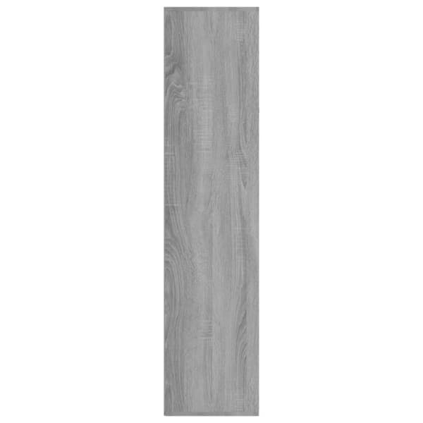 vidaXL Kirjahylly / Senkki harmaa Sonoma 66x30x130 cm tekninen puu -  Kirjahyllyt
