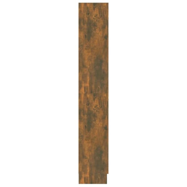 vidaXL Kylpyhuoneen kaappi savutammi 82,5x30,5x185,5 cm tekninen puu -  Kirjahyllyt
