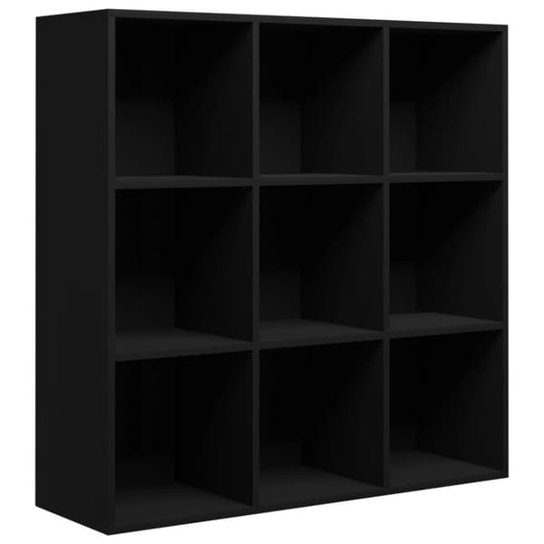 vidaXL bogreol 98x29x97,5 cm konstrueret træ sort -  Bogskabe & reoler