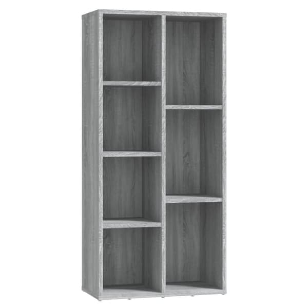vidaXL bogreol 50x25x106 cm grå sonoma-eg -  Bogskabe & reoler