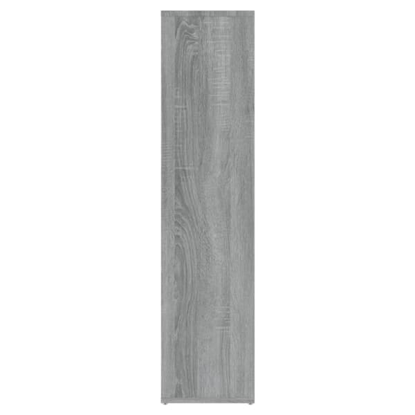 vidaXL bogreol 50x25x106 cm grå sonoma-eg - Bogskabe & reoler