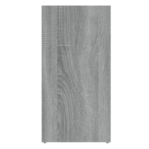 vidaXL bogreol 50x25x106 cm grå sonoma-eg -  Bogskabe & reoler