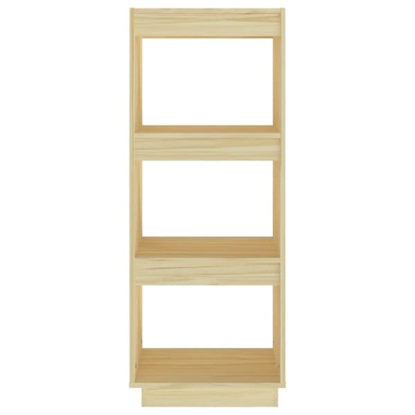 vidaXL bogreol/rumdeler 40x35x103 cm massivt fyrretræ -  Bogskabe & reoler