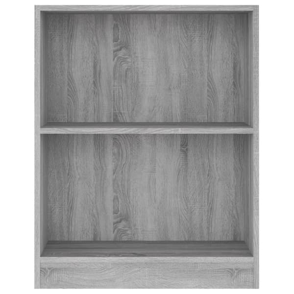 vidaXL bogreol 60x24x76 cm konstrueret træ grå sonoma-eg -  Bogskabe & reoler