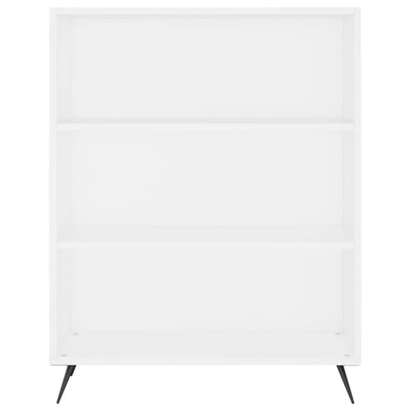 vidaXL skab 69,5x32,5x90 cm konstrueret træ hvid -  Bogskabe & reoler