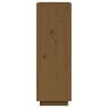 Pikkukuva 7 / 10: vidaXL Kirjahylly/tilanjakaja hunajanruskea 60x35x103 cm täysi mänty -  Kirjahyllyt
