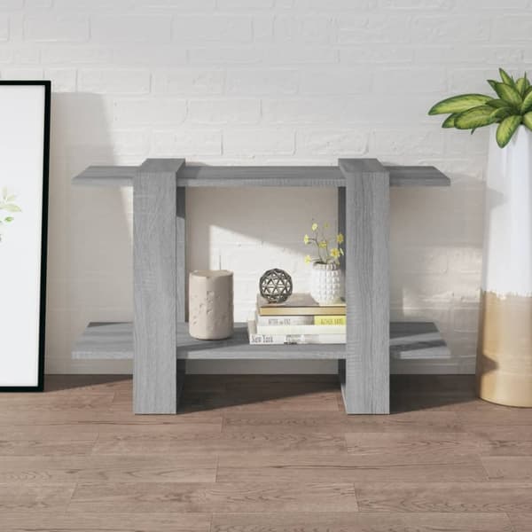 vidaXL bogreol/rumdeler 80x30x51 cm grå sonoma-eg -  Bogskabe & reoler