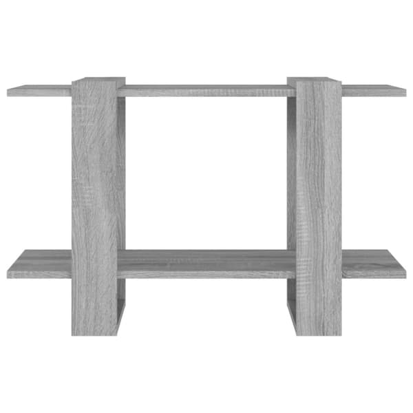vidaXL bogreol/rumdeler 80x30x51 cm grå sonoma-eg -  Bogskabe & reoler