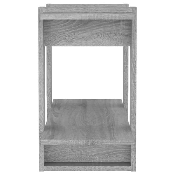 vidaXL bogreol/rumdeler 80x30x51 cm grå sonoma-eg -  Bogskabe & reoler