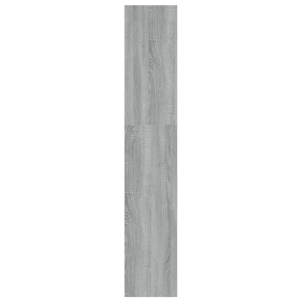 vidaXL bogreol/rumdeler 100x30x166 cm grå sonoma-eg -  Bogskabe & reoler