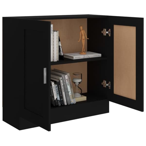 vidaXL Kirjahylly musta 82,5x30,5x80 cm tekninen puu - Kirjahyllyt