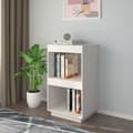 Miniatyrbillede 2 af 10: vidaXL bogreol 40x35x71 cm massivt fyrretræ hvid -  Bogskabe & reoler