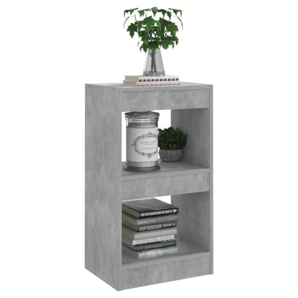 vidaXL Kirjahylly/tilanjakaja betoninharmaa 40x30x72 cm -  Kirjahyllyt