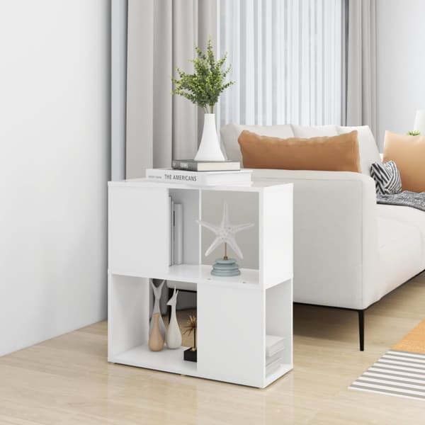 vidaXL Kirjahylly valkoinen 60x24x63 cm tekninen puu -  Kirjahyllyt
