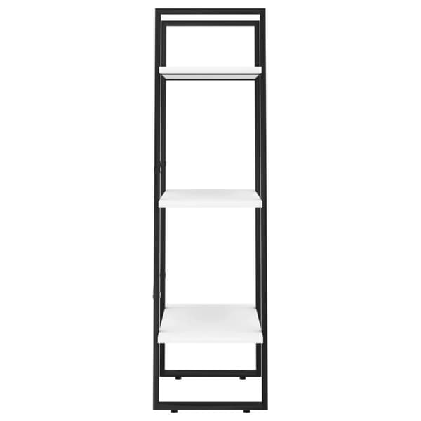 vidaXL opbevaringsreol 60x30x105 cm konstrueret træ hvid -  Bogskabe & reoler