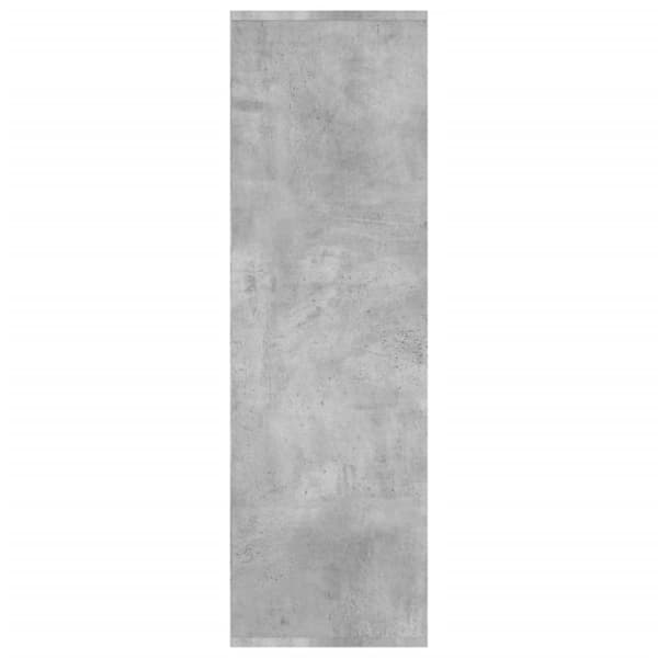 vidaXL bogreol 98x29x97,5 cm konstrueret træ betongrå - Bogskabe & reoler