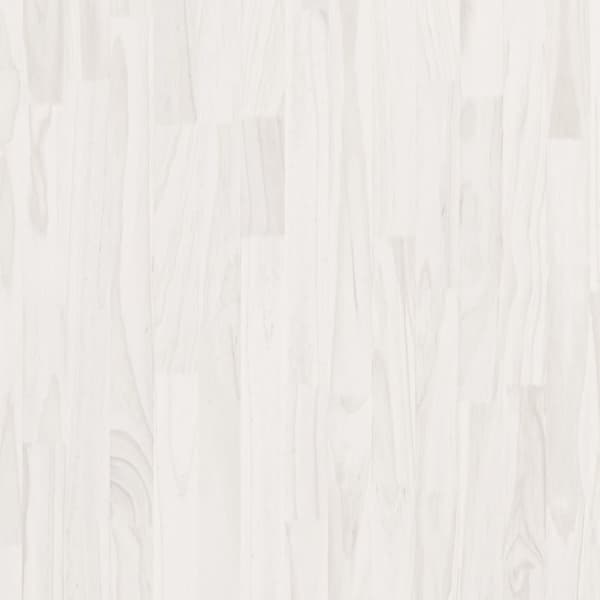 vidaXL bogreol med 3 hylder 100x30x105 cm massivt fyrretræ hvid -  Bogskabe & reoler