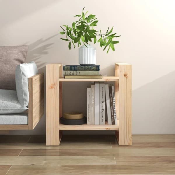 vidaXL bogreol/rumdeler 60x35x57 cm massivt fyrretræ -  Bogskabe & reoler