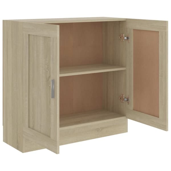 vidaXL bogreol 82,5x30,5x80 cm konstrueret træ sonoma-eg -  Bogskabe & reoler