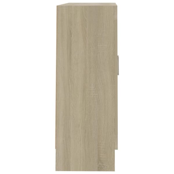 vidaXL bogreol 82,5x30,5x80 cm konstrueret træ sonoma-eg -  Bogskabe & reoler