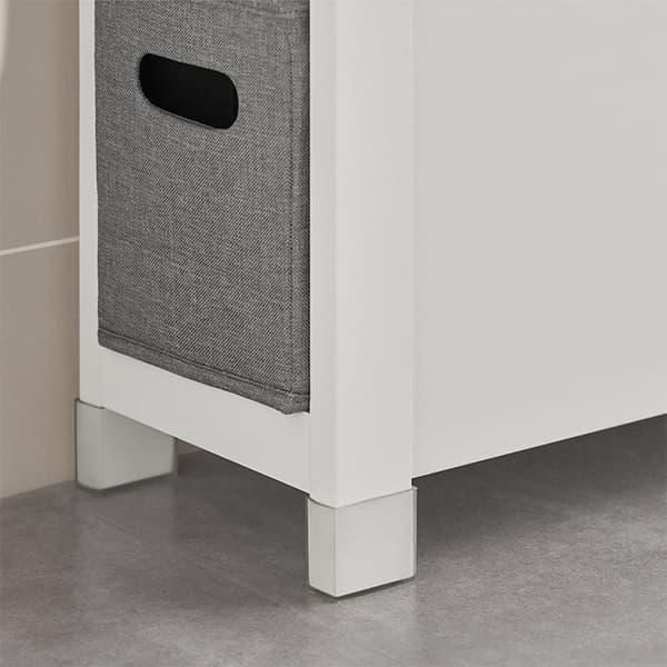 Rootz Niche -hylly 2 korilla - Keittiön säilytystila - Kylpyhuoneen järjestely - MDF- ja mäntyrakenne - Kosteudenkestävä jalkatyyny - Helppo koota - 2