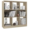Pikkukuva 4 / 8: The Living Store Kirjahylly Sonoma tammi 97,5x29,5x100 cm tekninen puu -  Kirjahyllyt