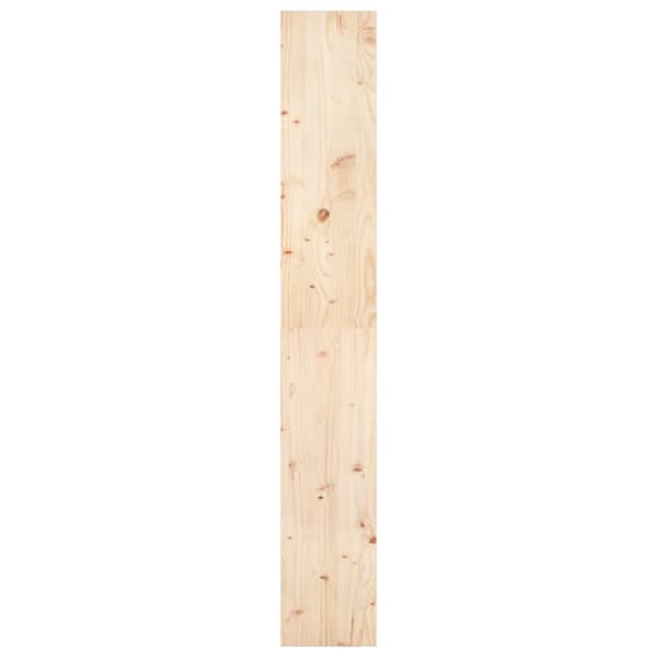 Bogskabe & reoler - Living bogreol/rumdeler 80x30x199,5 cm massivt fyrretræ