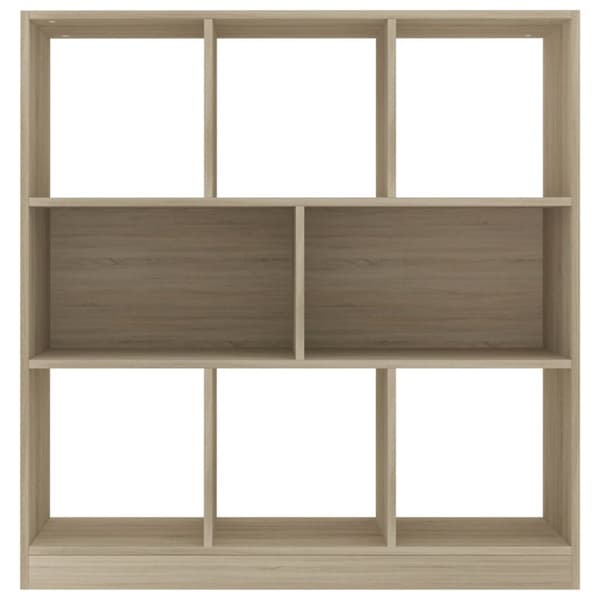 Bogskabe & reoler - Living bogreol 97,5x29,5x100 cm konstrueret træ sonoma-eg