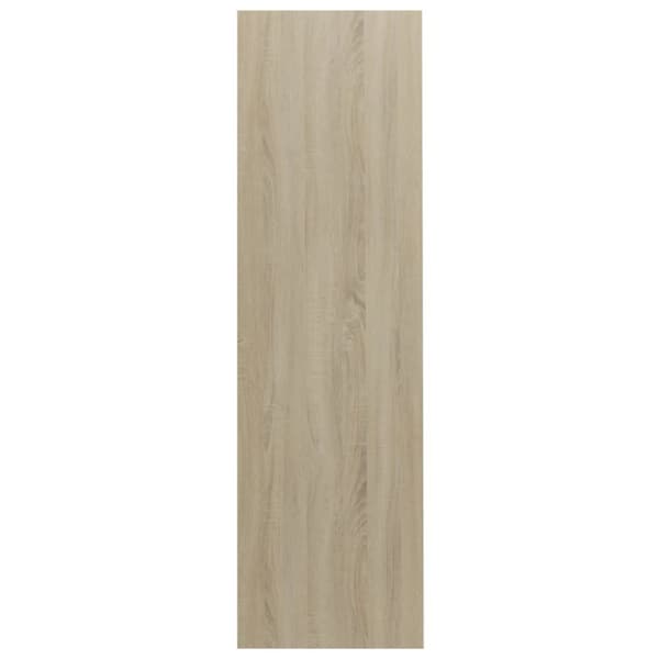 Bogskabe & reoler - Living bogreol 97,5x29,5x100 cm konstrueret træ sonoma-eg