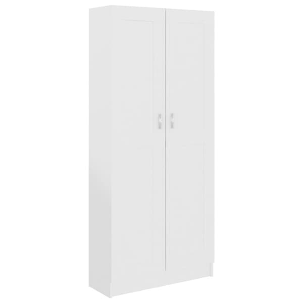 Bogskabe & reoler - Living bogskab 82,5x30,5x185,5 cm spånplade hvid