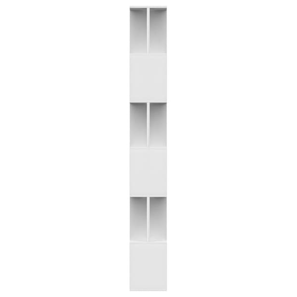 Bogskabe & reoler - Living bogskab/rumdeler 80 x 24 x 192 cm spånplade hvid