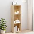 Miniatyrbillede 2 af 9: Bogskabe & reoler - Living bogreol/tv-bord 36x30x114 cm konstrueret træ Sonoma-eg