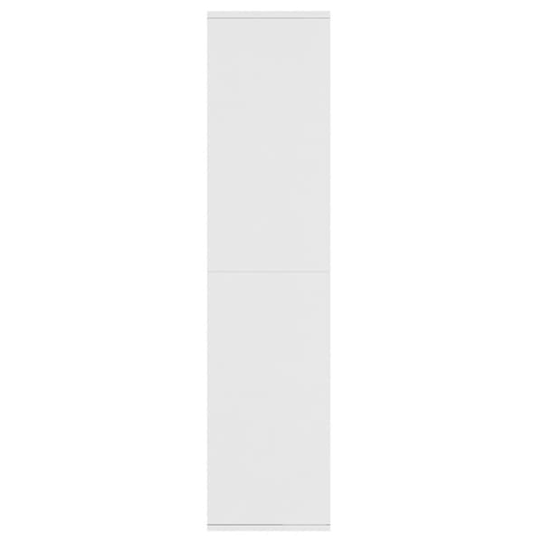 Bogskabe & reoler - Living bogreol/skænk 66x30x130 cm konstrueret træ hvid