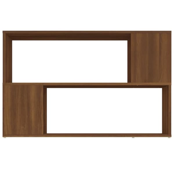 Bogskabe & reoler - Living bogreol 100x24x63 cm konstrueret træ brun egetræsfarve