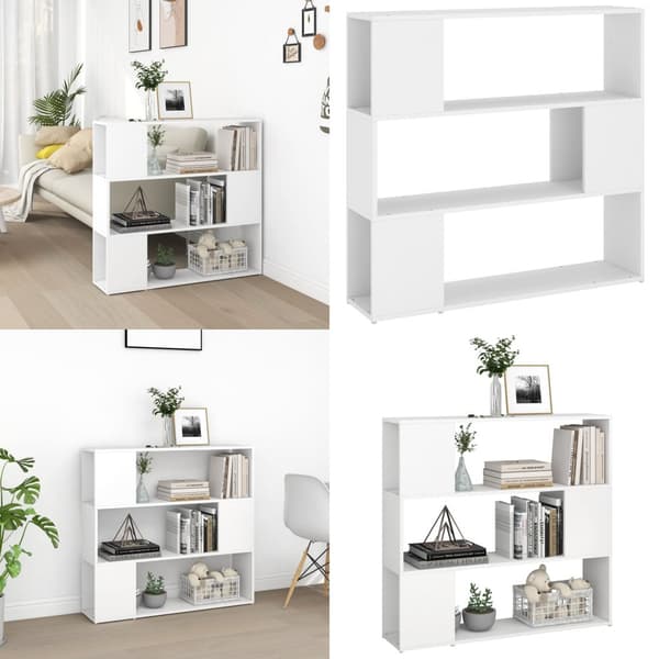 Bogreol/rumdeler 100x24x94 cm hvid - Bogskab - Bogskabe - Home & Living
