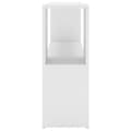 Miniatyrbillede 5 af 9: Bogreol 100x24x63 cm spånplade hvid - Bogreol - Bogreoler - Home & Living