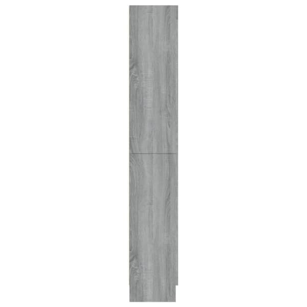 Vitriinikaappi harmaa Sonoma 82,5x30,5x185,5 cm tekninen puu - Vitriinikaappi - Vitriinikaapit - Home & Living