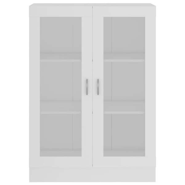Vitrineskab 82,5x30,5x115 cm spånplade hvid - Vitrineskab - Vitrineskabe - Home & Living
